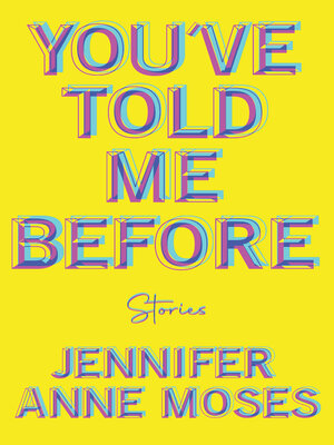 cover image of You've Told Me Before